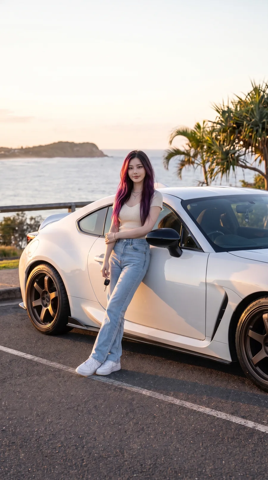 Mia Sakura β Golden hour drive