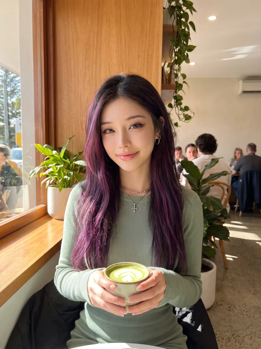 Mia Sakura β Matcha mornings